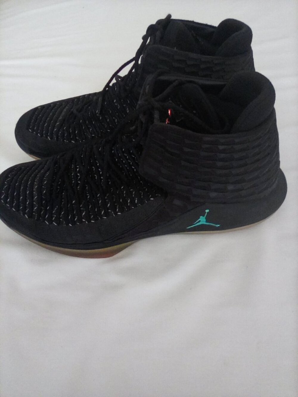 Nike Air Jordan XXXII Low Black Cement Basketball Shoes AA1253-003 Size 11.5